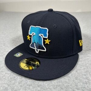 New Era Philadelphia Phillies Hat Size 7 1/4 MLB City Connect Fitted 7.25 NEW‎